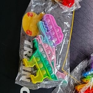 Pop Fidget toy dinosaur (new sealed)